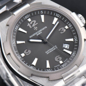 Overseas 47040 42mm PPF Gray Dial SS Bracelet A1226 - Image 10
