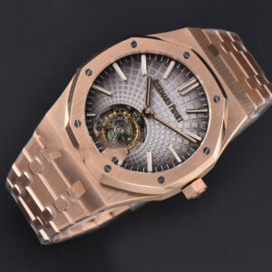 Royal Oak Tourbillon 41mm R8F RG Gray Dial RG Bracelet Flying Tourb V2 - Image 3