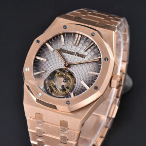 Royal Oak Tourbillon 41mm R8F RG Gray Dial RG Bracelet Flying Tourb V2 - Image 4
