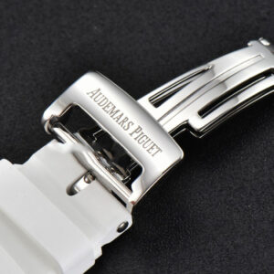 Offshore Ladies 37mm 26231ST RXWF Diamond White Dial Blue Subdial White Rubber Strap Quartz - Image 20