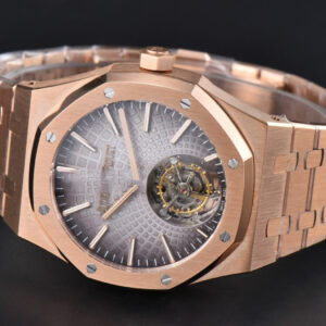 Royal Oak Tourbillon 41mm R8F RG Gray Dial RG Bracelet Flying Tourb V2 - Image 5
