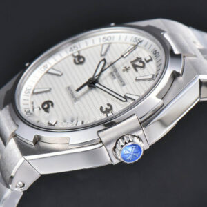 Overseas 47040 42mm PPF White Dial SS Bracelet A1226 - Image 13