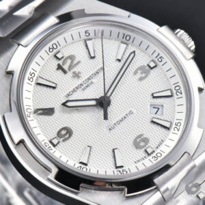 Overseas 47040 42mm PPF White Dial SS Bracelet A1226 - Image 14