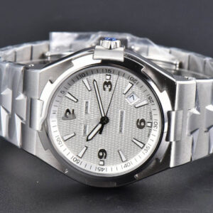 Overseas 47040 42mm PPF White Dial SS Bracelet A1226 - Image 15