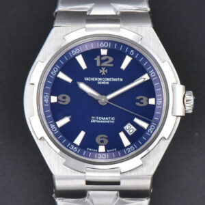 Overseas 47040 42mm PPF Blue Dial SS Bracelet A1226