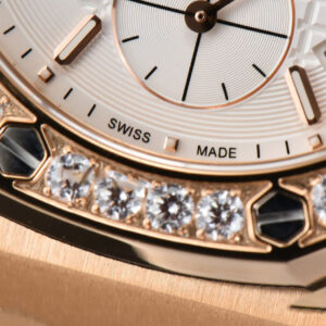 Offshore Ladies 37mm 26231ST RG RXWF Diamond White Dial White Subdial White Rubber Strap Quartz - Image 12