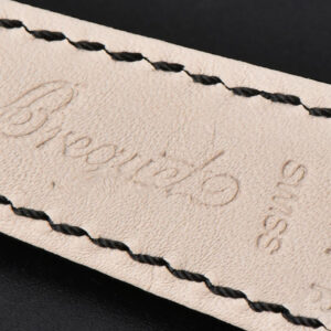Tradition 7097BB SS ZF 40MM Gray Dial White Subdial Black Leather Strap A505 - Image 12