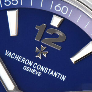 Overseas 47040 42mm PPF Blue Dial SS Bracelet A1226 - Image 6