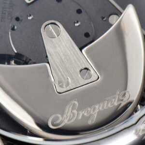 Tradition 7097BB SS ZF 40MM Gray Dial Blue Subdial Blue Leather Strap A505 - Image 5