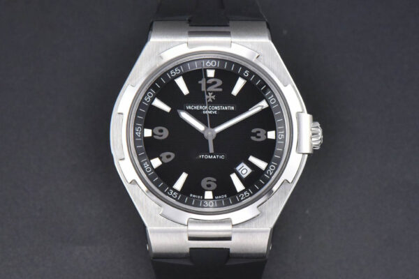 Overseas 47040 42mm PPF Black Dial Black Rubber Strap A1226