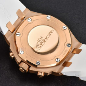 Offshore Ladies 37mm 26231ST RG RXWF Diamond White Dial White Subdial White Rubber Strap Quartz - Image 25