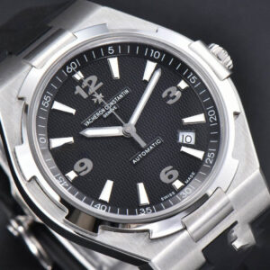 Overseas 47040 42mm PPF Black Dial Black Rubber Strap A1226 - Image 12