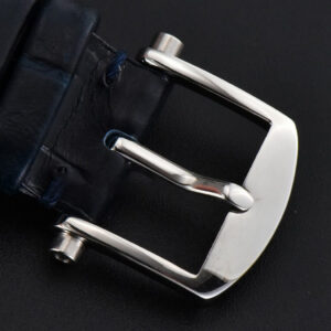 Tradition 7097BB SS ZF 40MM Gray Dial Blue Subdial Blue Leather Strap A505 - Image 19