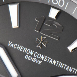 Overseas 47040 42mm PPF Gray Dial Black Rubber Strap A1226 - Image 8