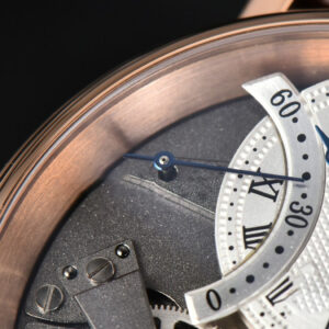 Tradition 7097BB RG ZF 40MM Gray Dial White Subdial Brown Leather Strap A505 - Image 3