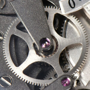 Tradition 7097BB RG ZF 40MM Gray Dial White Subdial Brown Leather Strap A505 - Image 4