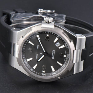 Overseas 47040 42mm PPF Gray Dial Black Rubber Strap A1226 - Image 16