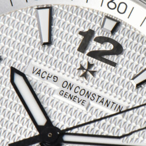 Overseas 47040 42mm PPF White Dial Black Rubber Strap A1226 - Image 7