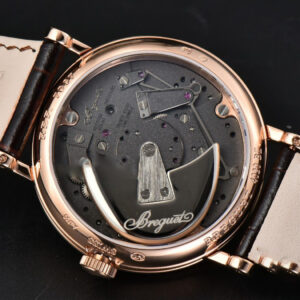 Tradition 7097BB RG ZF 40MM Gray Dial White Subdial Brown Leather Strap A505 - Image 14