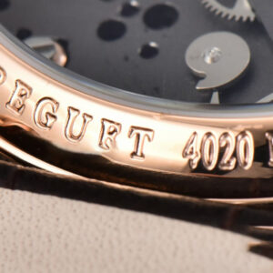 Tradition 7097BB RG ZF 40MM Gray Dial White Subdial Brown Leather Strap A505 - Image 15
