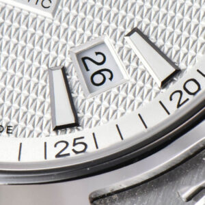 Overseas 47040 42mm PPF White Dial Black Rubber Strap A1226 - Image 11