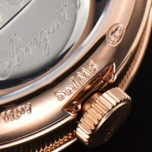Tradition 7097BB RG ZF 40MM Gray Dial White Subdial Brown Leather Strap A505 - Image 16