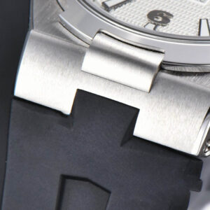 Overseas 47040 42mm PPF White Dial Black Rubber Strap A1226 - Image 12