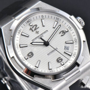 Overseas 47040 42mm PPF White Dial Black Rubber Strap A1226 - Image 14