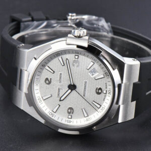 Overseas 47040 42mm PPF White Dial Black Rubber Strap A1226 - Image 15