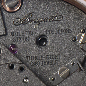 Tradition 7097BB RG ZF 40MM Gray Dial White Subdial Brown Leather Strap A505 - Image 20