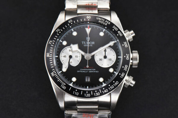 Black Bay Chrono 41mm TWSF Black Dial SS Bracelet A7750