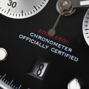 Black Bay Chrono 41mm TWSF Black Dial SS Bracelet A7750 - Image 15