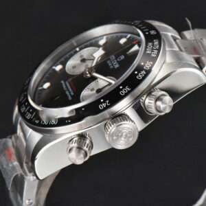 Black Bay Chrono 41mm TWSF Black Dial SS Bracelet A7750 - Image 18