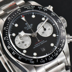 Black Bay Chrono 41mm TWSF Black Dial SS Bracelet A7750 - Image 19