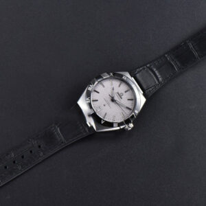 Constellation 41MM VSF Black Dial Black Black/Silver Bezel Gummy Strap A8900 - Image 14