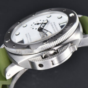 PAM1226 Sub Quaranta 44mm VSF White Dial Green Rubber Strap P900 - Image 21