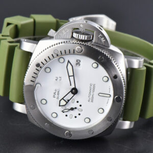 PAM1226 Sub Quaranta 44mm VSF White Dial Green Rubber Strap P900 - Image 23