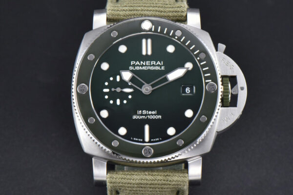 PAM1287 Sub Quaranta 44mm VSF Green Dial Green Nylon Strap P900