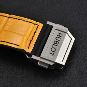 Big Bang Unico Rainbow King SS Diamond 45mm ZF Skeleton Rainbow Gummy Strap A1280 - Image 17