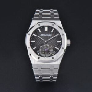 Royal Oak Tourbillon 41mm R8F SS Gray Dial SS Bracelet Flying Tourb V2 - Image 5