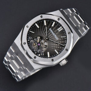 Royal Oak Tourbillon 41mm R8F SS Gray Dial SS Bracelet Flying Tourb V2