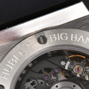 Big Bang Unico Rainbow King SS Diamond 45mm ZF Skeleton Rainbow Gummy Strap A1280 - Image 24