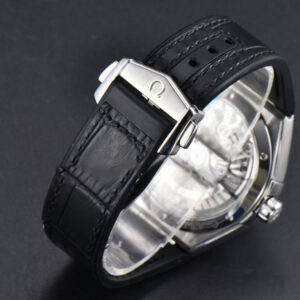 Constellation 41MM VSF Black Dial Black Black/Silver Bezel Gummy Strap A8900 - Image 27
