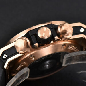 Big Bang Unico Rainbow King RG Diamond 45mm ZF Skeleton Rainbow Gummy Strap A1280 - Image 15