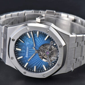 Royal Oak Tourbillon 41mm R8F SS Gradient Blue Dial SS Bracelet Flying Tourb V2 - Image 6