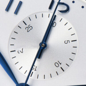 Portuguese Chrono IW371617 ZF White Dial Blue Markers Visible Case SS Bracelet A7750 - Image 2