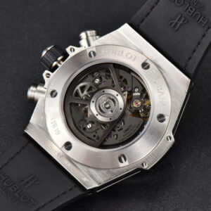Big Bang Unico Rainbow King SS Diamond 45mm ZF Skeleton Rainbow Gummy Strap A1280 - Image 26