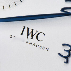Portuguese Chrono IW371617 ZF White Dial Blue Markers Visible Case SS Bracelet A7750 - Image 4