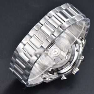 Portuguese Chrono IW371617 ZF White Dial Blue Markers Visible Case SS Bracelet A7750 - Image 12