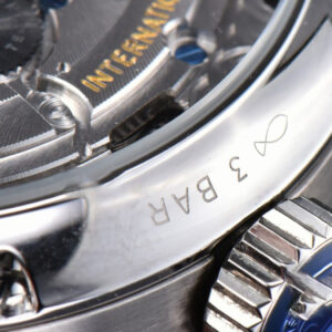 Portugieser Perpetual Calendar IW5033 42mm SS APSF White Dial Black Leather Strap A52610 Clone - Image 3